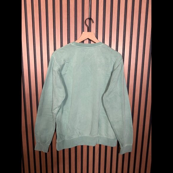 David Dobrik Sweatshirt Small Blue Vlog Squad 'Davids Vlog' Fleece Crewneck - Picture 2 of 10